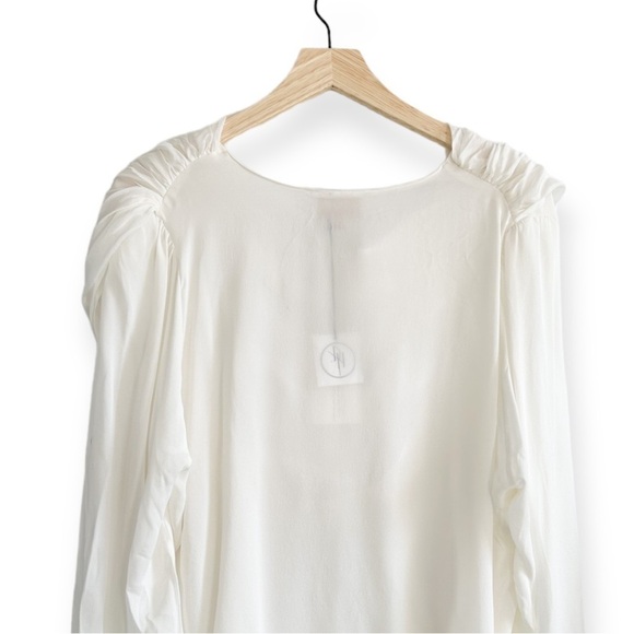 Divine Heritage Draped Cowl Blouse, Size M , New with Tag - Picture 9 of 15